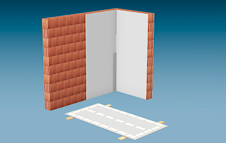 Trockenputz Wandverkleidung mit GKB 12,5mm