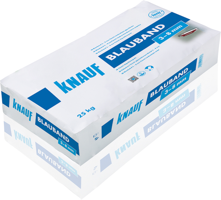 Knauf Blauband Tünich Gips-Dünnputz 3-8mm 25kg