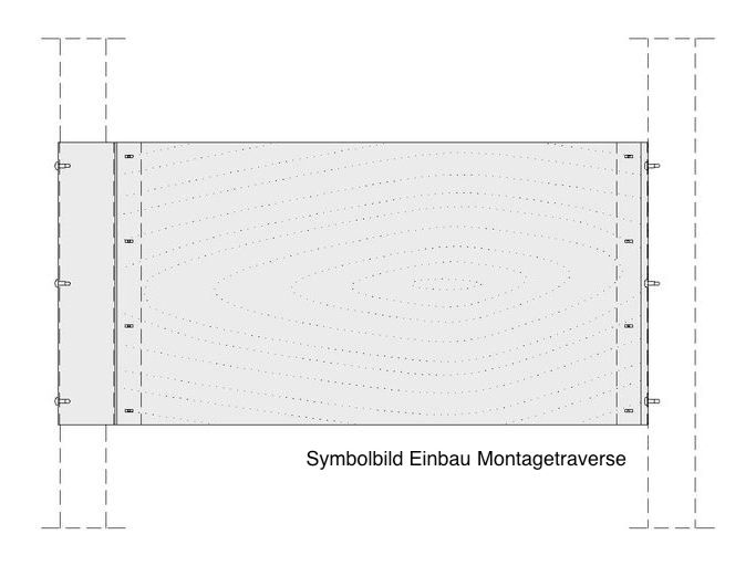 Universaltraverse Mehrschicht mit Nut 24mm