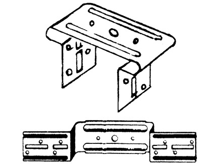 Justier Schwingbügel/Montagebügel