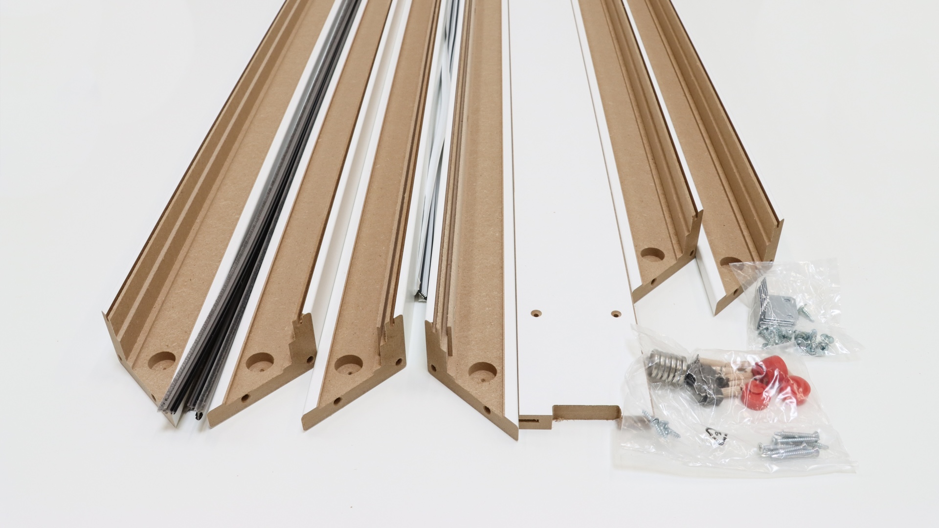 Eclisse Stockverkleidung Holz ws für Holz-Türblatt 40mm 1-flg.