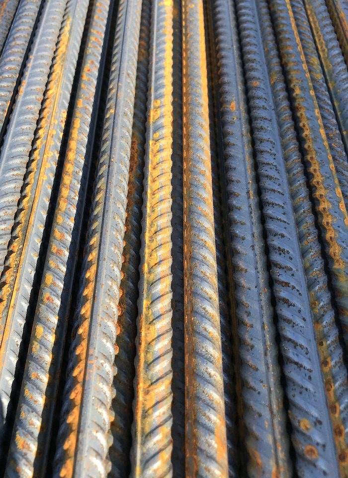 Betonstahl 7 Meter B500A/B gerippt ÖNORM B 4707 / DIN 488