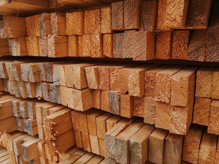 Ziegellatte 30x50x4000mm