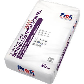 PROFI Schnellestrich Mörtel CT-C30-F5-SE1 (E300) 25kg