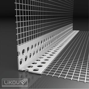 PVC Kantenschutz mit Netz 10x15cmx250cm
