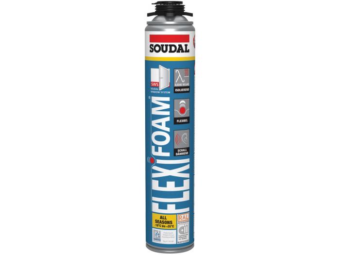 Soudal Flexifoam Weichzellschaum - Pistolenschaum 750ml
