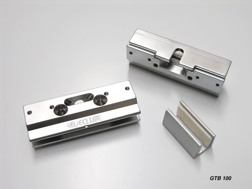 Eclisse Glashalteleisten-Set für Glastüren in Unico Schiebetürkästen