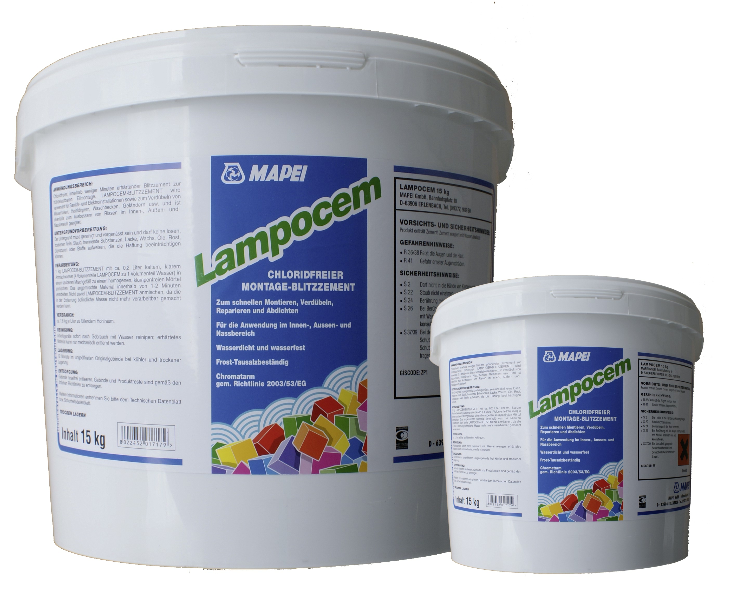 Mapei LAMPOCEM - Blitzzement 5kg