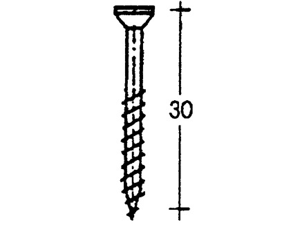Knauf Senkkopfschraube SN 3,5x30mm 1000 Stk.