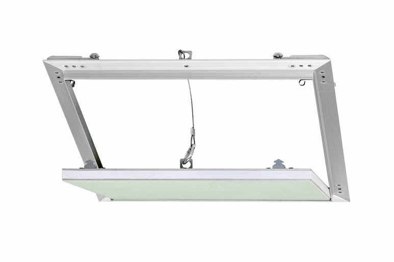 Alu Revisionsklappe für Wand und Decke 12,5mm