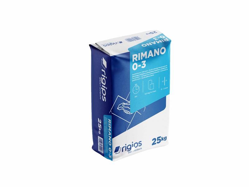 Rigips Rimano 0-3 Flächenspachtelgips Spachtelgips 25kg