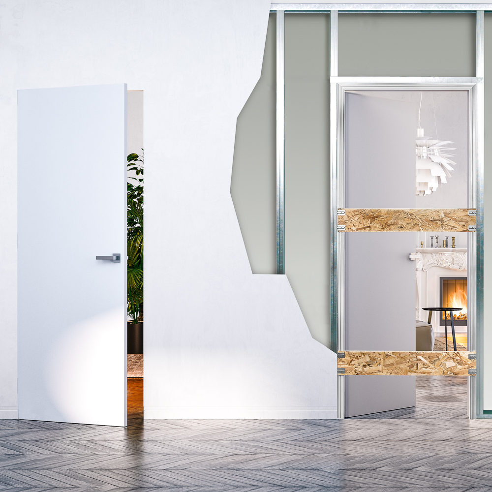 Eclisse Syntesis Wing flächenbündige Drehtüre