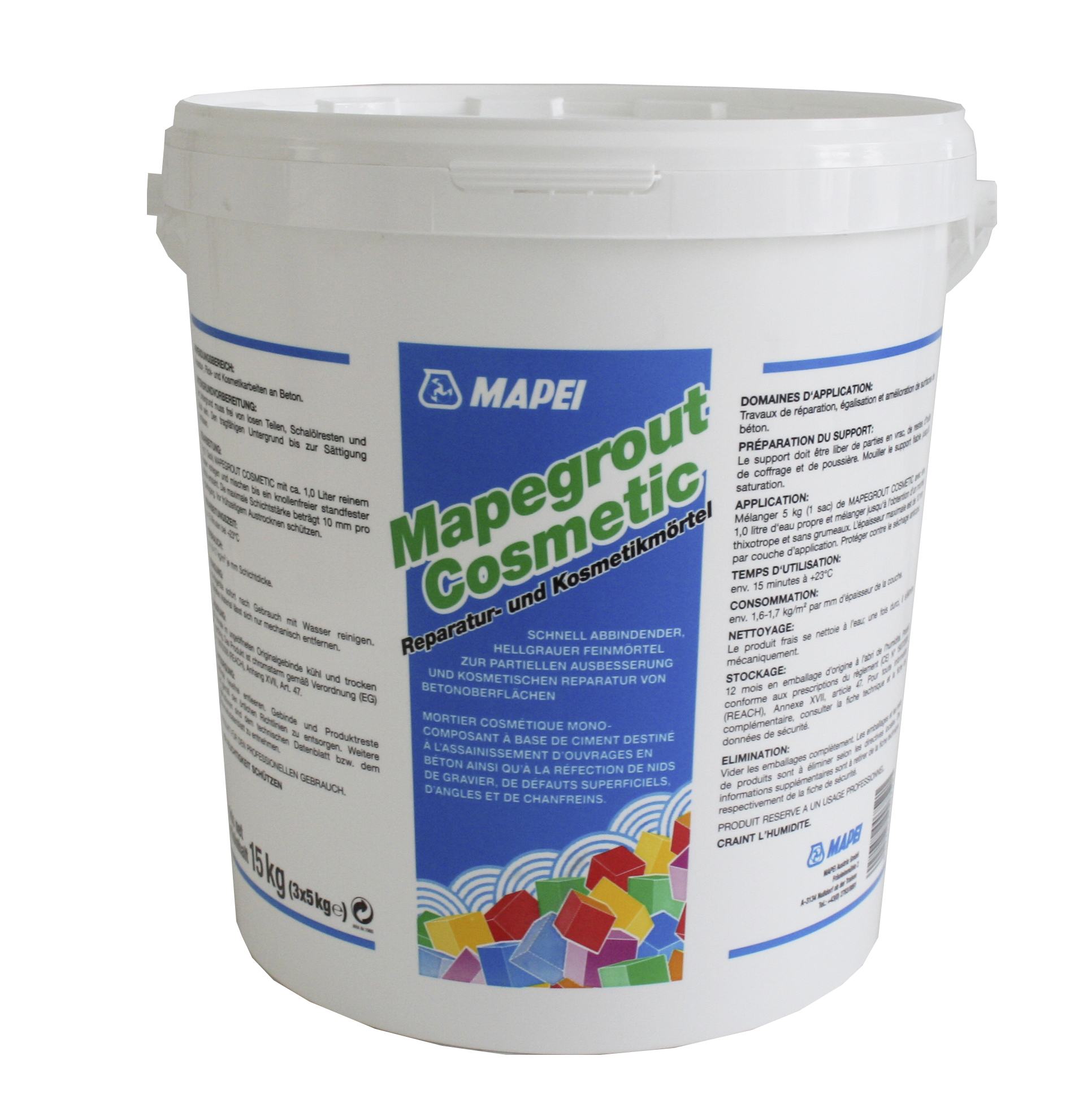 Mapei MAPEGROUT COSMETIC - Reparaturmörtel 15kg