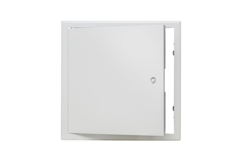 Revisionstür Softline - Blech verzinkt weiß beschichtet