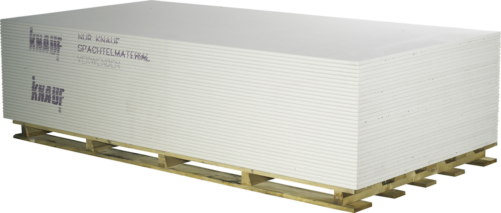 Knauf Gipskartonplatte GKB 15mm Bauplatte