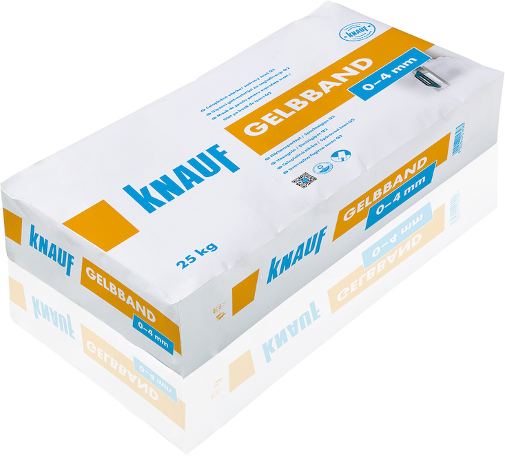 Knauf Gelbband Flächenspachtel/Spachtelgips