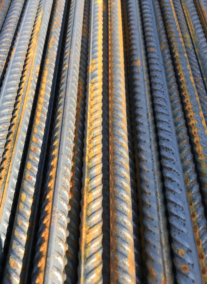 Betonstahl 7 Meter B500A/B gerippt ÖNORM B 4707 / DIN 488